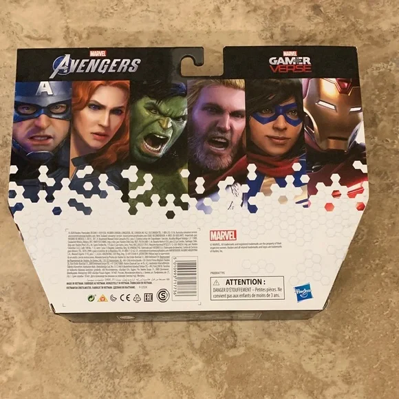 Marvel Gamerverse Avengers Iron Man and Taskmaster Figures NEW Original Sun - Picture 6 of 12